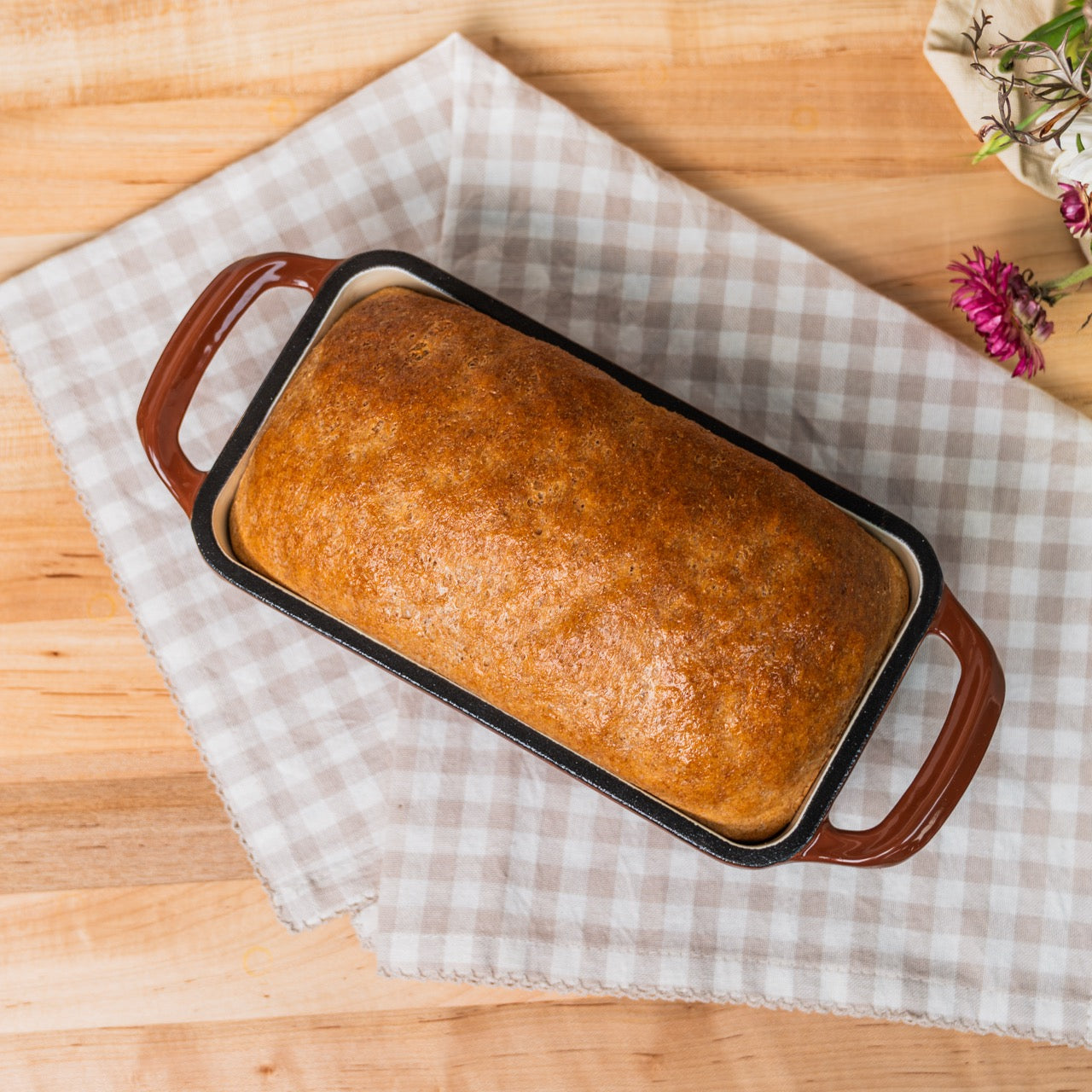 NutriMill Enameled Cast Iron Bread Pan