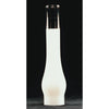 Tall clear glass lamp chimney with a 2-7/8 inch base and bulbous midsection, designed for Lamps & Lighting, Parts and Accessories, Chimneys and Globes, Best Sellers, and Promo Eligible collections.