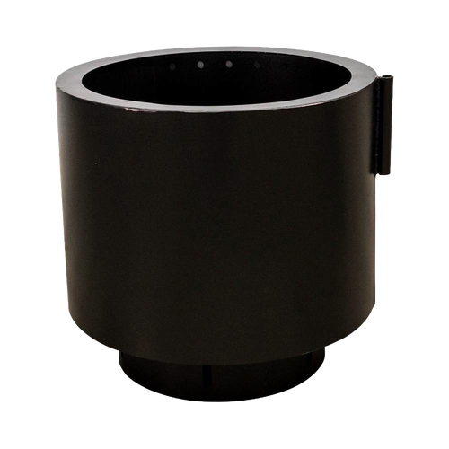 Heavy-duty steel fire pit insert designed to reduce smoke for comfortable backyard campfires, crafted in the USA and featured in Farm, Garden & Tool, Camping, and Best Sellers collections.