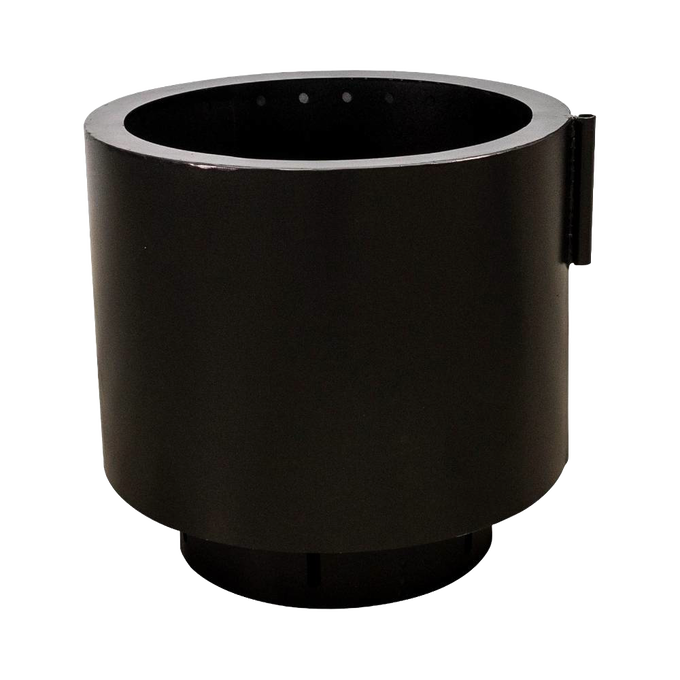 Heavy-duty steel fire pit insert designed to reduce smoke for comfortable backyard campfires, crafted in the USA and featured in Farm, Garden & Tool, Camping, and Best Sellers collections.