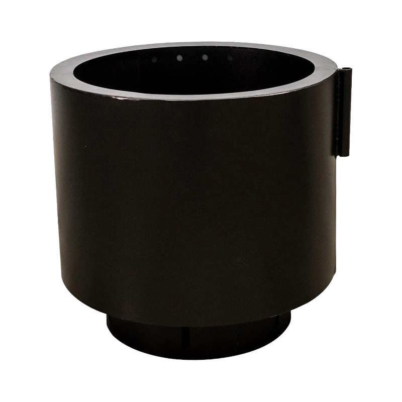Heavy-duty steel fire pit insert designed to reduce smoke for comfortable backyard campfires, crafted in the USA and featured in Farm, Garden & Tool, Camping, and Best Sellers collections.
