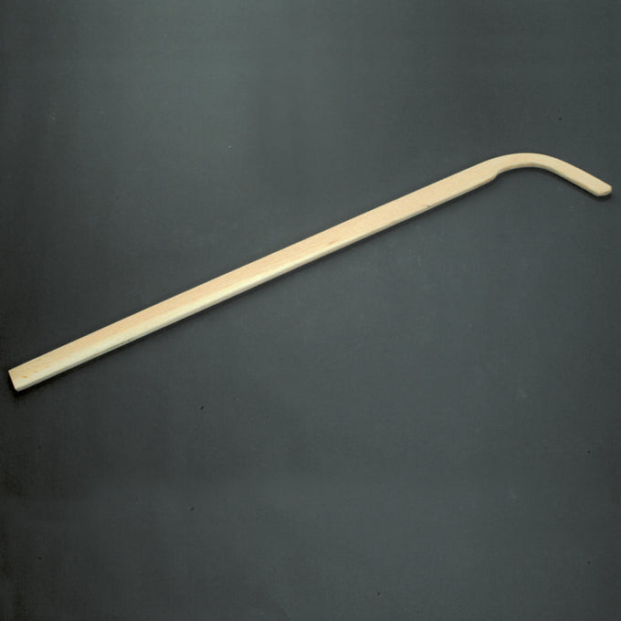 Handcrafted Amish made hardwood plow and cultivator handle with a gently curved end, made in the USA from durable #1 grade wood, featured in Farm, Garden & Tool, Digging and Cultivating, Best Sellers, and Promo Eligible collections.