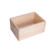 Lightweight wooden bee box with dovetail joints and handle cutouts, handcrafted by an Amish family, ideal for beekeeping supplies and farm, garden, and tool collections.