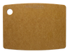 Lightweight, maintenance-free pressed paper cutting board with utility hanging hole, 1/4 inch thick, handcrafted in the USA, featured in Kitchen & Food, Best Sellers, and Food Prep collections.