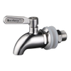 Heavy duty stainless steel spigot with ergonomic handle and food grade silicone washers, designed for Berkey 304 stainless steel water filters in Appliances and Water Heating and Treatment collections.