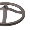 Handcrafted cast metal pulley wheel designed for Kitchen & Food, Specialty Equipment, Butchering Supplies, USA Made, Best Sellers, and Promo Eligible collections.