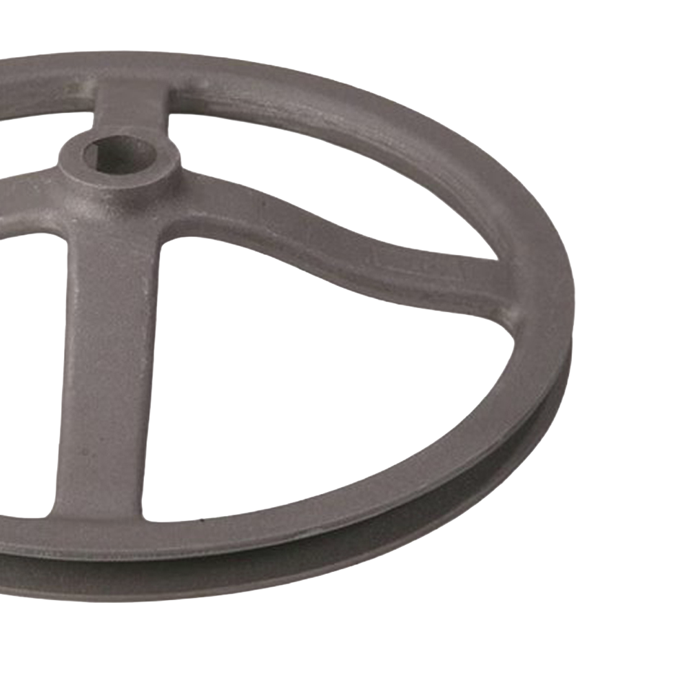 Handcrafted cast metal pulley wheel designed for Kitchen & Food, Specialty Equipment, Butchering Supplies, USA Made, Best Sellers, and Promo Eligible collections.