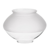 Replacement Pyrex glass globe for gas lights with a classic rounded shape, designed for lamps and lighting, featured in Best Sellers and Promo Eligible collections.