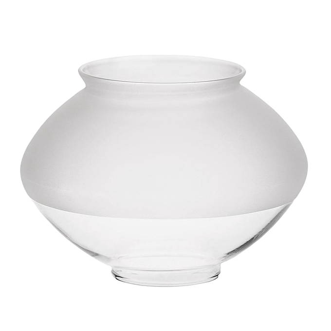 Replacement Pyrex glass globe for gas lights with a classic rounded shape, designed for lamps and lighting, featured in Best Sellers and Promo Eligible collections.