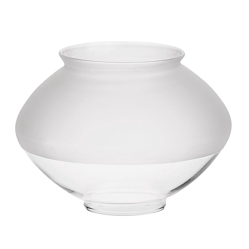Replacement Pyrex glass globe for gas lights with a classic rounded shape, designed for lamps and lighting, featured in Best Sellers and Promo Eligible collections.