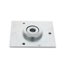 Handcrafted metal replacement ball bearing mounted on a square plate, designed for farm and garden pest control tools, featured in Best Sellers and Promo Eligible collections.