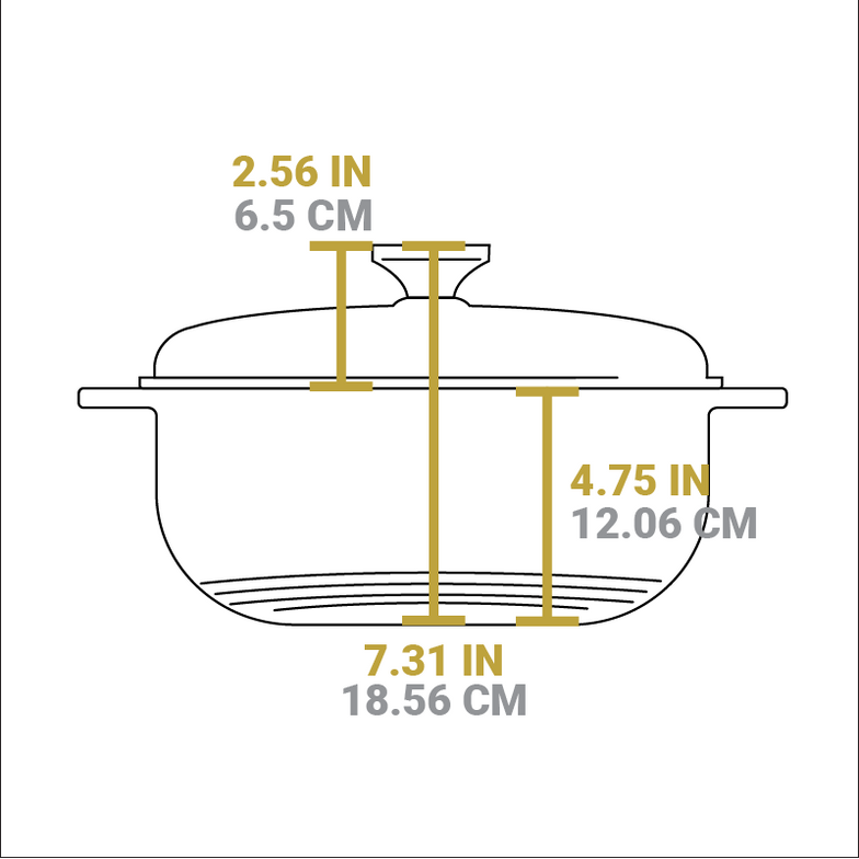 Lodge Enameled Cast Iron 6qt. Dutch Oven