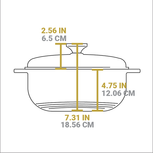 Lodge Enameled Cast Iron 6qt. Dutch Oven