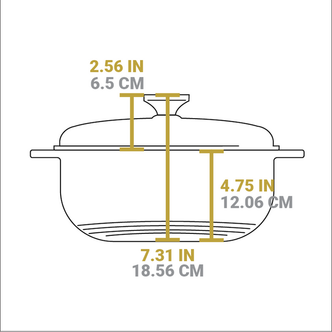 Lodge Enameled Cast Iron 6qt. Dutch Oven