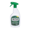 White spray bottle with a green nozzle labeled as a botanically derived cleaner and disinfectant, featured in Home & Decor, Household Cleaning, and USA Made collections.