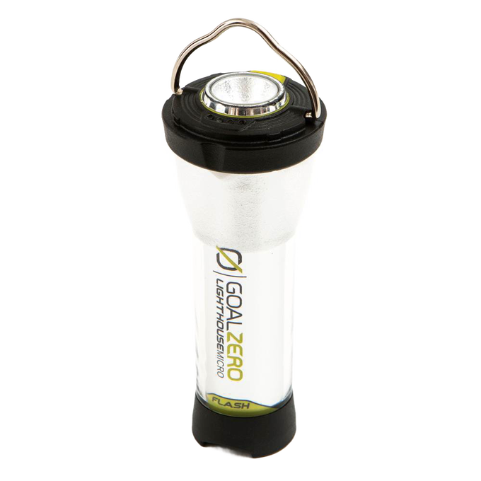 Compact rechargeable flashlight and lantern combination with sturdy handle, designed for emergency use and outdoor activities, featured in Lamps & Lighting and Emergency Supplies collections.