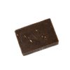 Handcrafted dark brown natural soap bar infused with essential oils and herbal extracts, designed for relief from poison ivy and oak irritations, featured in Health & Wellness and USA Made collections.