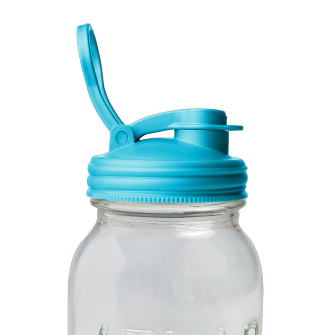 reCAP Mason Jar Pour Lid with Carry Loop - Regular Mouth