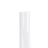 Clear glass lamp chimney with a narrow base and subtle bulge, handcrafted for use in Lamps & Lighting, Chimneys and Globes, Parts and Accessories, and Best Sellers collections.