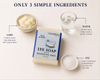 Handcrafted bar soap highlighting three simple ingredients—lard, purified water, and lye—made in USA, ideal for sensitive skin and featured in Health & Wellness and Soaps collections.
