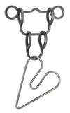 Handcrafted metal tavern-style brain teaser puzzle featuring interconnected loops and rings, made in USA, ideal for Toys, Books & Games, Games and Puzzles, Puzzles, and Best Sellers collections.