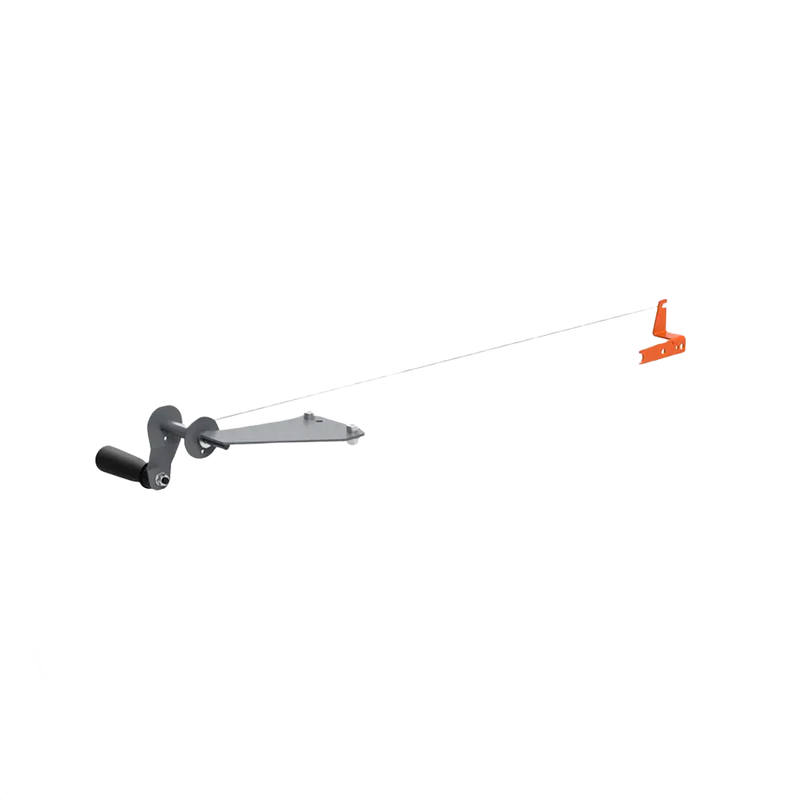 Sturdy crank feed accessory with vibration-damping handle, designed for smooth saw carriage operation in wood cutting, featured in Farm, Garden & Tool and Best Sellers collections.