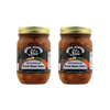 Two 14.5-ounce jars of handcrafted Old Fashioned black bean salsa with thick, chunky texture, made in USA, great for Kitchen & Food, Snacks and Sweets, Pantry, Best Sellers, and Promo Eligible collections.