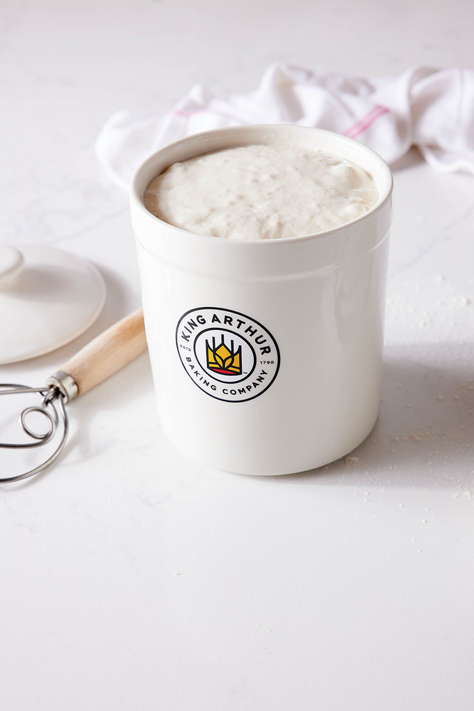 King Arthur Baking Company Classic Sourdough Starter Crock