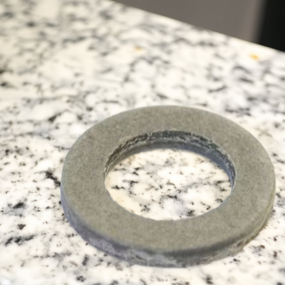 Gray circular washer or bushing with a worn inner edge, designed for Kitchen & Food, Specialty Equipment, Butchering Supplies, Best Sellers, and Promo Eligible collections.