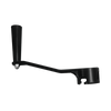 Black hand crank attachment with ergonomic handle designed to fit Bosch Universal Plus Mixer dough hook, ideal for Kitchen & Food, Baking Supplies, and Cooking Helpers collections.
