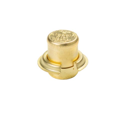 Brass flame spreader with embossed top, crafted for long-lasting use in oil lamps, suitable for collections including Lamps & Lighting, Parts and Accessories, and Lamp Burners and Collars.