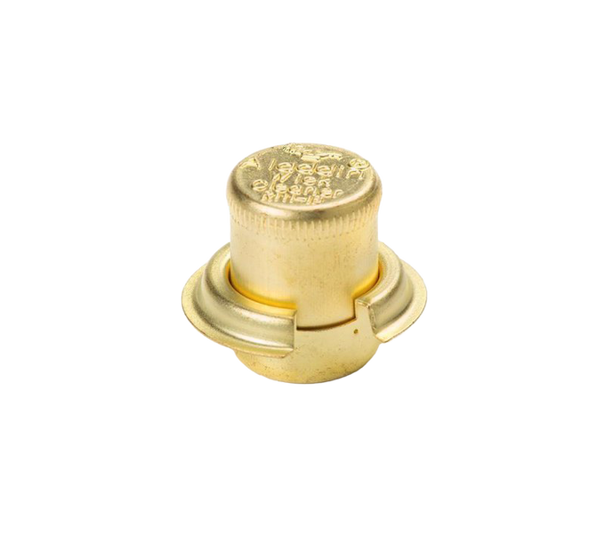 Brass flame spreader with embossed top, crafted for long-lasting use in oil lamps, suitable for collections including Lamps & Lighting, Parts and Accessories, and Lamp Burners and Collars.