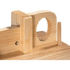 Handcrafted wooden food slicer adjustment component with smooth finish, designed for precise slicing control, featured in Kitchen & Food, Food Prep, and Kitchen Accessories collections.
