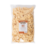 Clear plastic bag filled with handcrafted wide egg noodles, made in USA, ideal for Kitchen & Food, Pantry, USA Made, Best Sellers, and Promo Eligible collections.
