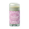 Handcrafted all-natural lavender deodorant stick with beeswax, shea butter, coconut oil, and baking soda, made in USA, featured in Health & Wellness and Grooming collections.