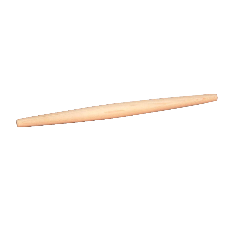Handcrafted French-style hardwood rolling pin with smooth sanded finish, designed for precise dough control, featured in Kitchen & Food, Baking Supplies, and USA Made collections.