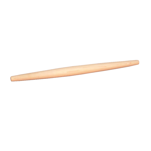 Handcrafted French-style hardwood rolling pin with smooth sanded finish, designed for precise dough control, featured in Kitchen & Food, Baking Supplies, and USA Made collections.