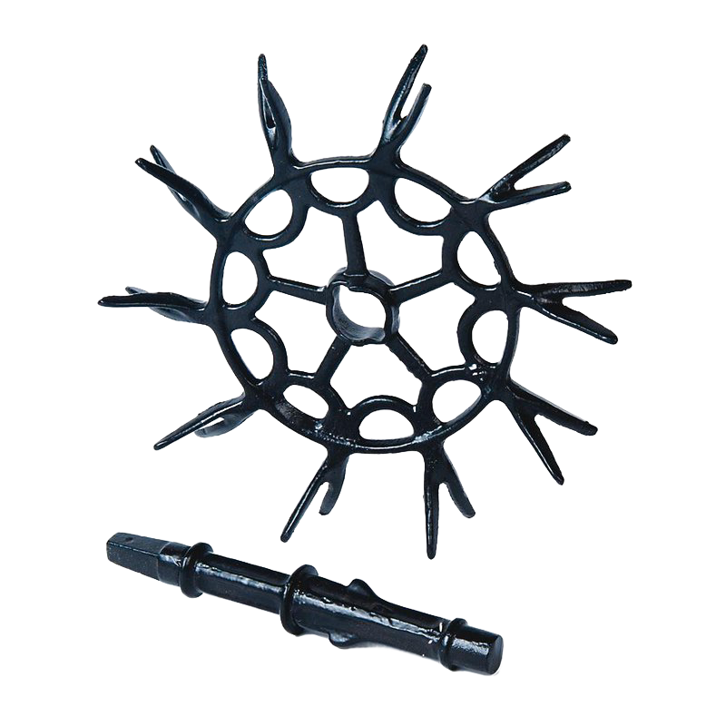 Black replacement chain sprocket with attached shaft designed for Cincinnati Gem water pumps, suitable for pump parts and tools in appliances and water pump collections.