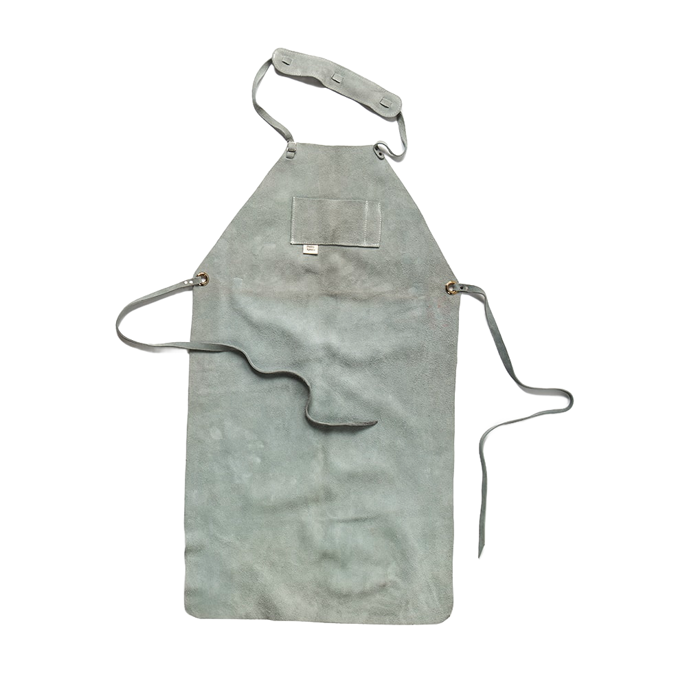 Heavy-duty handmade leather apron with adjustable straps and reinforced stitching, designed for protection in farm, garden, woodworking, and hand tool tasks, featured in Health & Wellness and Best Sellers.
