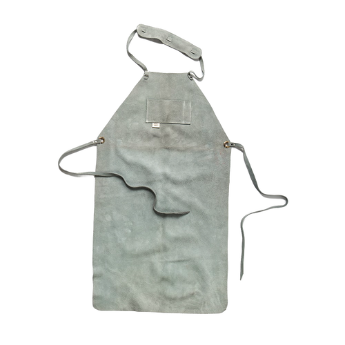 Heavy-duty handmade leather apron with adjustable straps and reinforced stitching, designed for protection in farm, garden, woodworking, and hand tool tasks, featured in Health & Wellness and Best Sellers.