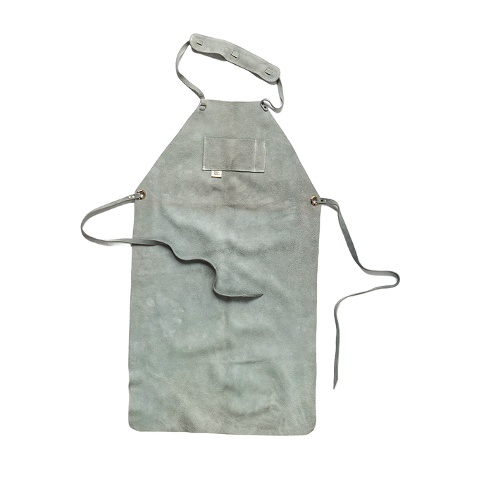 Heavy-duty handmade leather apron with adjustable straps and reinforced stitching, designed for protection in farm, garden, woodworking, and hand tool tasks, featured in Health & Wellness and Best Sellers.
