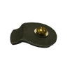 Iron check valve weight measuring approximately 2 inches by 1.5 inches with a brass screw, handmade in the USA, suitable for pump parts and water pump repairs.