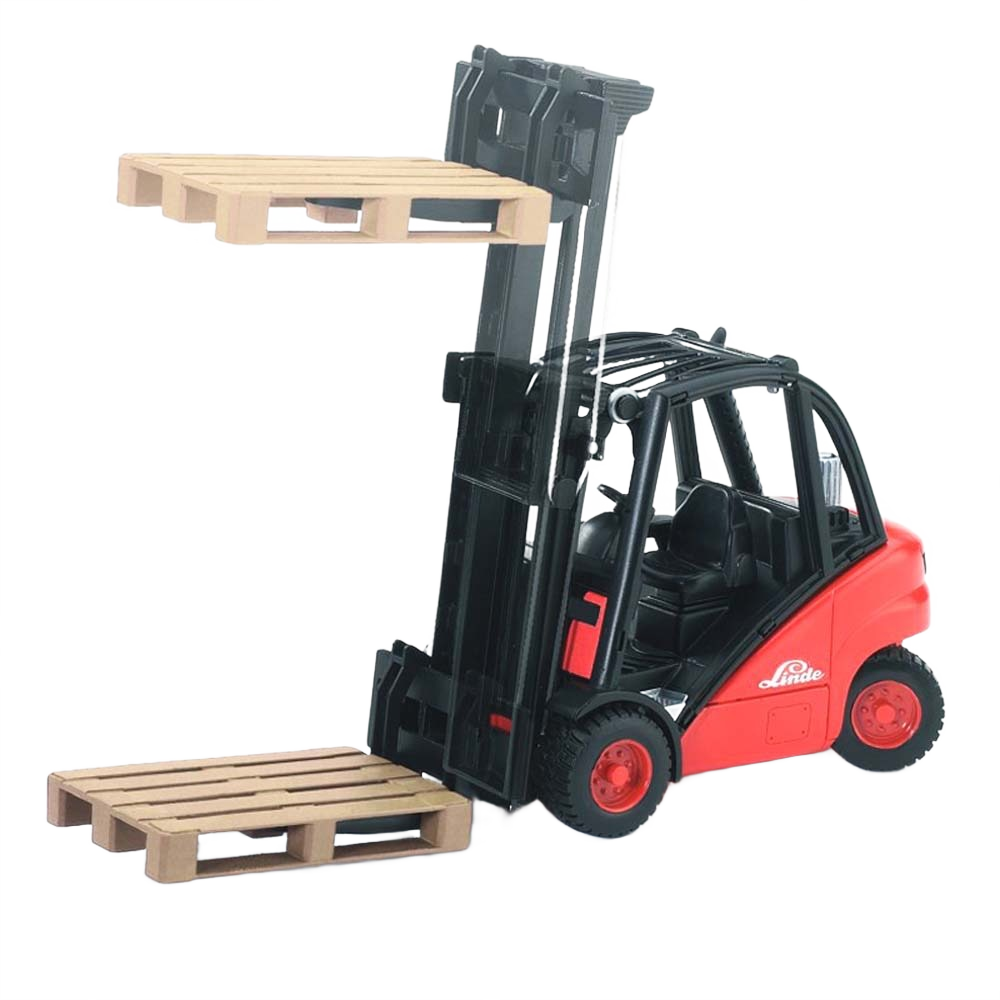 Bruder Toys Linde H30D Fork Lift with 2 Pallets - 1:16 Scale