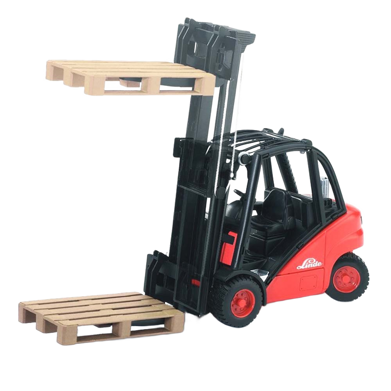 Bruder Toys Linde H30D Fork Lift with 2 Pallets - 1:16 Scale