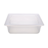 Clear plastic dough proofing container with tight-fitting lid and 6-liter capacity, designed to maintain consistent humidity and temperature for perfect bread rising; ideal for Kitchen & Food, Cookware, Baking Supplies, and Bread Making collections.