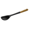 STAUB Silicone Serving Spoon with Acacia Wood Handle