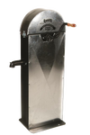 Handcrafted Cincinnati Gem chain water pump with metal body, wooden handle, and crank, designed for continuous flow, ideal for appliances, water pumps, shallow well pumps, and best sellers collections.