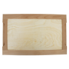German-Made Bread Board with Crumb Tray – 16"x10"