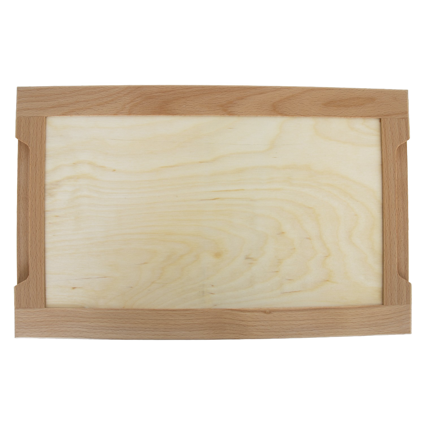 German-Made Bread Board with Crumb Tray – 16"x10"