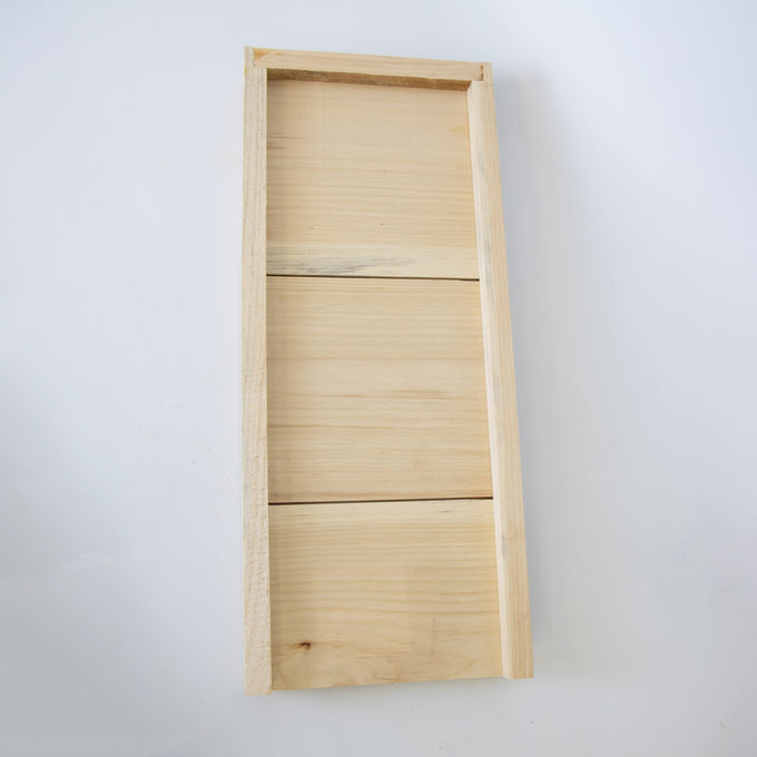 Handcrafted Amish wooden base board designed for 5-frame hives, made in the USA, ideal for Farm, Garden & Tool and Beekeeping Supplies collections.